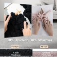 thumbnail image 3 of Harn Cozyful Chunky Chenille #10 para tejer a mano, color negro, 3 of 8