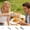 Black, variant on Bowayaoa Kitchen Cooking Tongs Stainless Steel Grill Clamp Spatula for Flipping Bread Steak Fish Toast-Sliding Buckle Push Pull Design Barbecue Food Clip