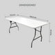 thumbnail image 5 of Mesa plegable Top Living tipo portafolio de 1.80 metros para jardin e interiores TOPLIVING MESAPLAS, 5 of 5