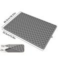 thumbnail image 2 of Alfombrilla de secado de platos para mostrador de cocina, súper absorbente, silicona, fácil de limpiar, 2 of 12