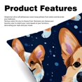 thumbnail image 2 of Corgi Covers Set of 2, Unique Patterns, 16x16 18x18 20x20 Inches for Various Occasions, Decorative Cushion Inserts for Couch and Bed, 2 of 6