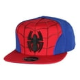 thumbnail image 1 of Marvel Comics Spiderman Embroidered Classic Character Costume Snapback Hat, 1 of 2
