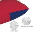 thumbnail image 3 of Hidden Zipper Pillowcases Us Flag Texas Lumbar Pillow Case Decorative Pillow Cases Bed Cushion Covers 14"x20", 3 of 7