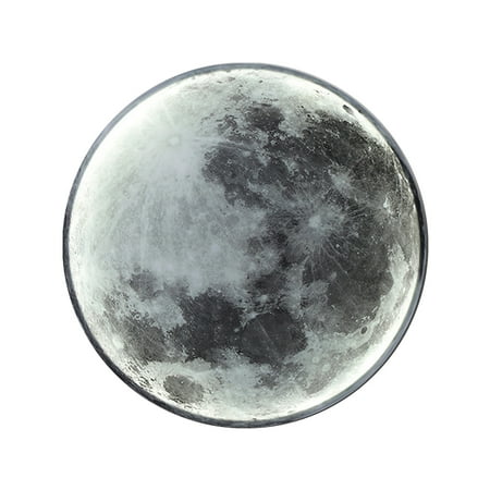 

Home Decor LED Wall Light Moon Shape For Bedroom Easy Install Living Room Modern