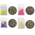 thumbnail image 3 of Adornos de uñas con flores en 3D, diamantes de imitación para decoración de uñas, 3 of 5
