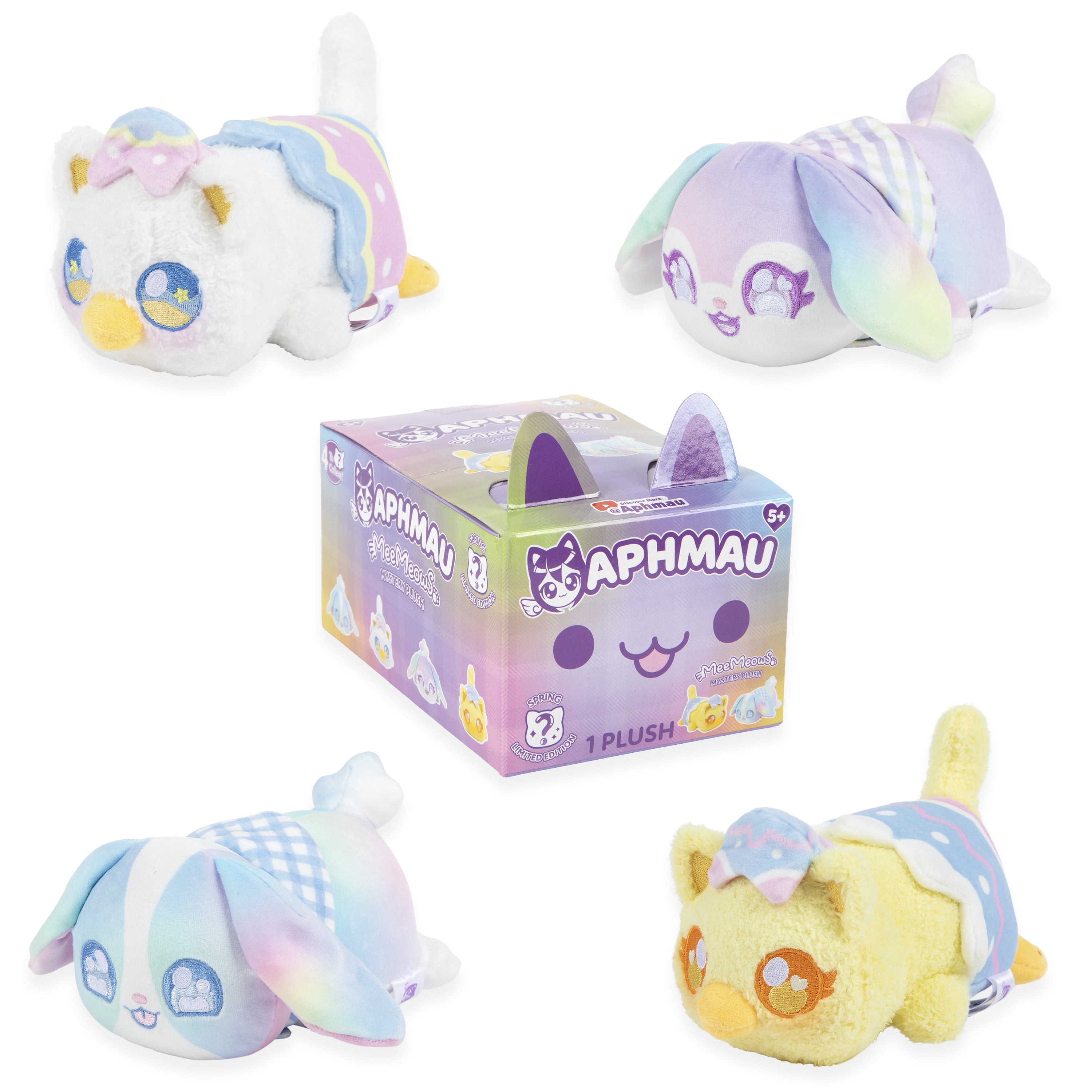 APHMAU 公式　MeeMeow ぬいぐるみ大量まとめて Aphmau Mystery MeeMeow Plush Toy, 6 Inch, Valentine‚Äôs Edition