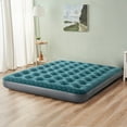 thumbnail image 3 of Honeydrill Queen Size Camping Air Mattress Patterned Airbed with Flocked Surface, 3 of 7