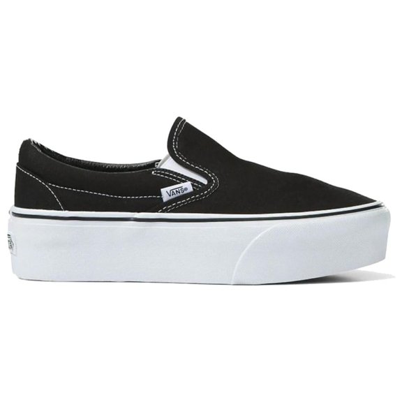Tenis Vans Classic Slip-On Stackform Unisex negro 25.5 Vans VN0A7Q5RBMX