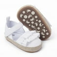 thumbnail image 2 of Baby Sandals Girl Ruffles Shoes First Walkers Shoes Summer Flat Sandals Girls Summer Shoes,Size 0 Months-6 Months, 2 of 9