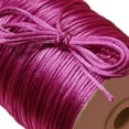 thumbnail image 2 of HLONK 100 yards Satin Rattail Cord 2mm shamballa nylon macrame kumihimo string, 2 of 6