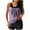 Purple, variant on Fmbrln Womens Two Piece Tankini Swimsuits Loose Modest Bathing Suit Print Blouson Tank Tops with Shorts