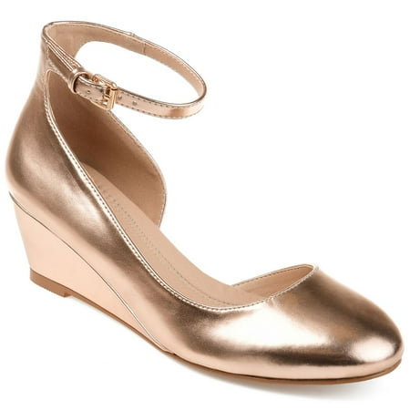 Journee Collection Women's Seely Pumps Gold Size 9.5 M