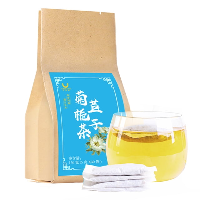 Achicoria Gardenia Té Pueraria Lobata Té Lirio Hoja de morera Bolsa Elaboración de té para conservar la salud 150 g