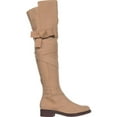 thumbnail image 4 of Womens Kelsi Dagger Brooklyn Colby Over The Knee Boots, Ginger Leather, 8.5 US, 4 of 6