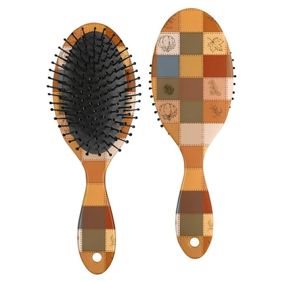 Fall Pumpkins Hair Brush,Girls Detangling Hair Brush,Glide Through Tangles with Ease for Wet & Dry Hair
