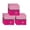 Bachelorette, variant on Beistle - Baby Blocks Favor Boxes - 3¼" x 3¼" - Pack of 12