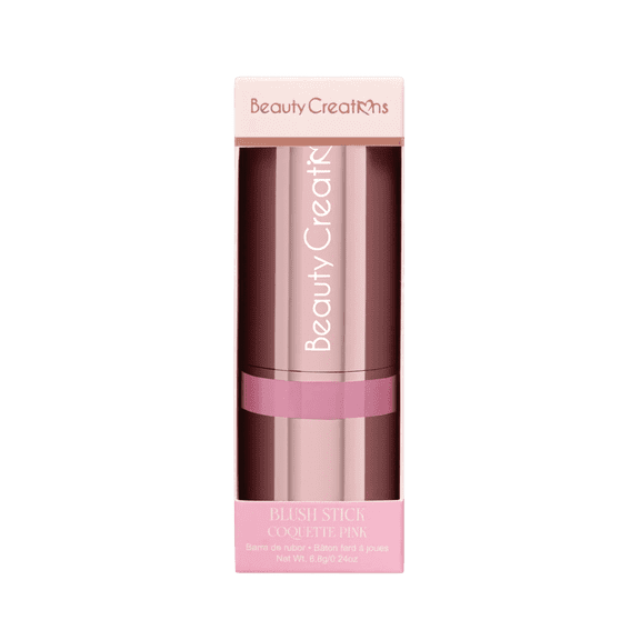 Beauty Creations - Flawless Stay Blush Stick, Coquette Pink, Twist-Up Cream Formula, 6.8 g