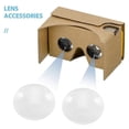 thumbnail image 2 of 2x for Google Cardboard Virtual Reality VR BiConvex Lenses Only 37mm x 45mm, 2 of 5