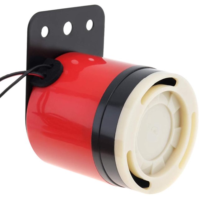 Backup Alarm, 12V-24V Waterproof Reverse Beeper Back Up Alarm Vehicle Auto Back Up Beeper for Car Truck Van Freight Lorry Vehicles with Wire