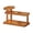 C, variant on Two Tier Shelf Desktop Shelf Organizer Double Layer Storage Rack For Desk, Kitchen, Office Supplies Wooden Desk Organizer Coffee Finish | Versatile Home Storage