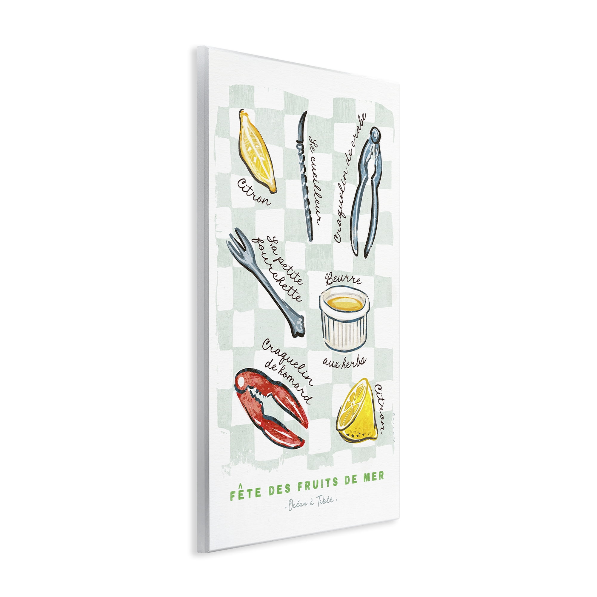 Stupell Industries Modern French Bistro Wall Plaque Art, design by Chad Barrett