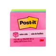 thumbnail image 1 of Post-it® Notes Cube 2027-BRT, Bright Colours, 3 in x 3 in (76 mm x 76 mm), 1 Cube/Pack, 400 Sheets/Cube, 1 of 8