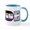 White/Blue Inside, variant on CafePress - LGBTQ Pride Mug - 11 oz Ceramic Mug - Novelty Coffee Tea Cup