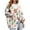 Mint Green, variant on Women's Fashion Long Sleeve Christmas Print V-Neck Button Loose Cardigan Top, Knit Sweater for Casual Outfits and Comfort,Royal Blue,L