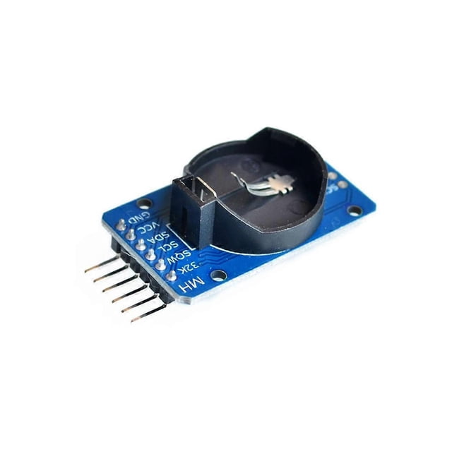 DS3231 AT24C32 IIC module precision clock module memory 3.3V/5V temperature sensor portable module