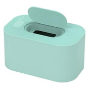 Wipe Warmer,Baby Wet Wipes Dispenser,Wipes Tissue Box ,Safety Steam Wipes Warmer Green