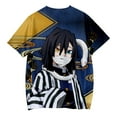 thumbnail image 2 of Anime Demon Slayer T shirt New Crewneck Short Sleeve Kids O-Neck Tshirt Boys Girls Streetwear Clothes Summer Unisex Tees, 2 of 3