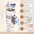 thumbnail image 4 of Nurse Gifts for Women, Best Nurse Tumbler, Nurses Week Gifts, Nursing Graduation Gifts, Birthday Gifts for Nurse Practitor, 40 Oz Tumbler with Handle Christmas Gifts, 4 of 6