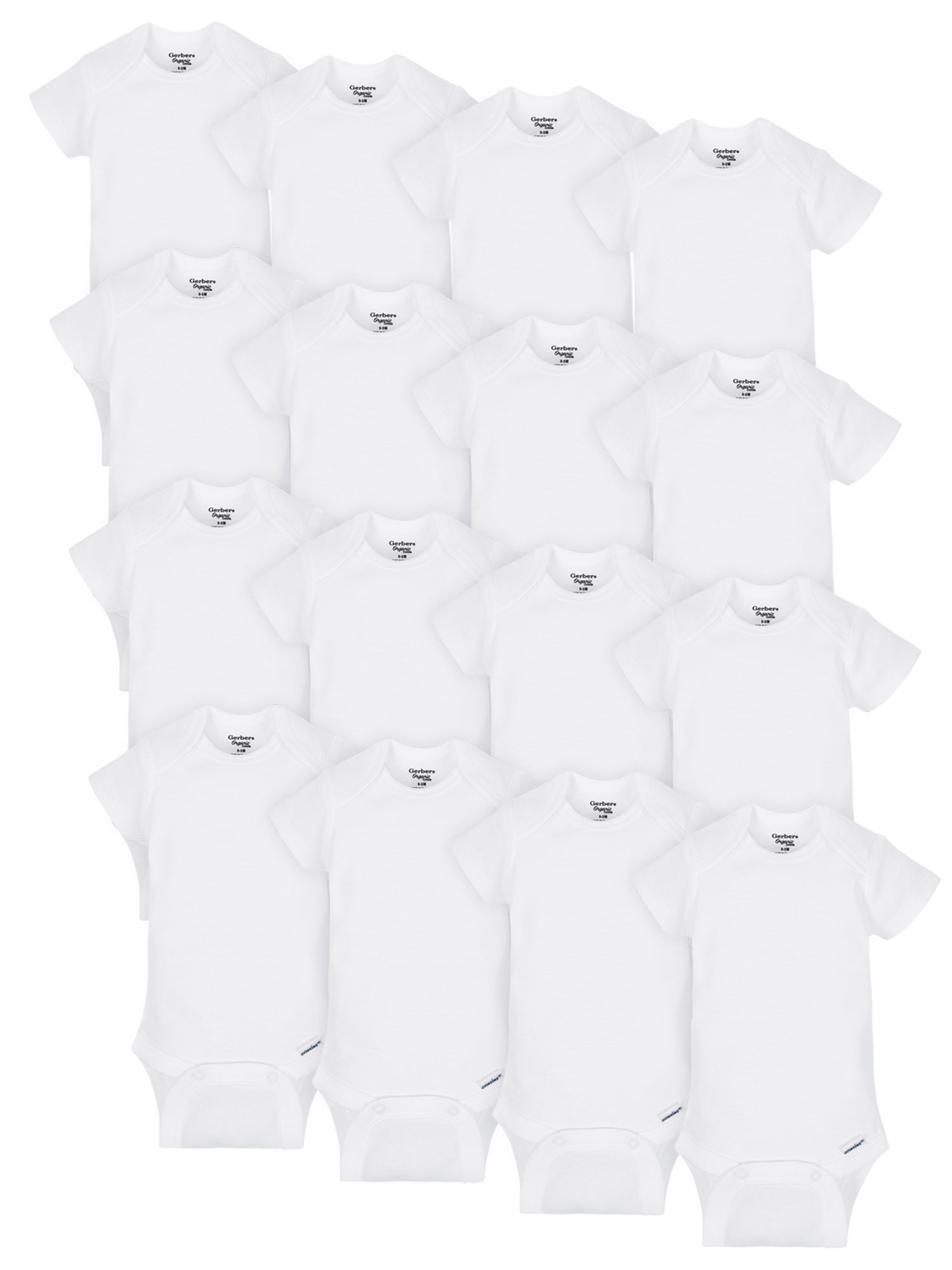 white onesies walmart