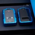 thumbnail image 3 of Tpu Remote Key Fob Case Shell Cover For Chevy For Silverado 2014 2015 2016 2017 2018 Blue, 3 of 9
