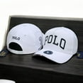 thumbnail image 3 of Polo Ralph Lauren Adjustable Baseball Cap, Unisex, White, One Size, 3 of 3