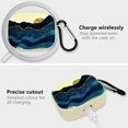 thumbnail image 3 of AmPm AirPods Pro Case, Apple AirPod Pro Case, Nature Mountain Forest Sunset Pattern Shockproof Protective Cover Case with Keychain for AirPods Pro (Sunrise), 3 of 7