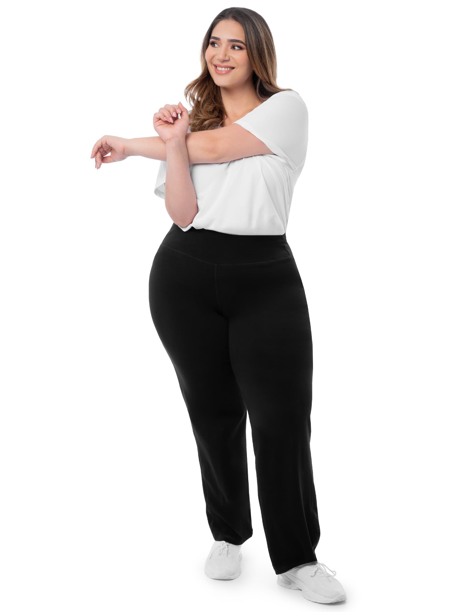 Athletic Works Women's Plus Size Core Active Relaxed Fit Pants