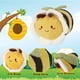 thumbnail image 3 of Peluche de abeja con forma de flor, 11,8 pulgadas, divertido y adorable muñeco de peluche, suave y esponjoso adorno de cumpleaños, regalo para niños y adultos, 3 of 4