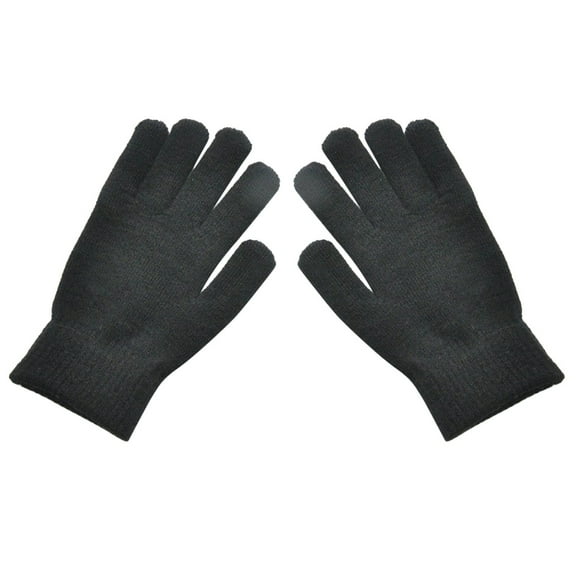 Gloves for Women Adult Winter Knitted Gloves Full Fingers Stretchy Warm Gloves for Men, Women Or Teens Gloves for Women A Gloves for Women