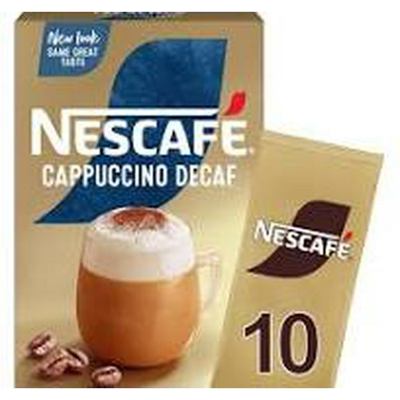 Nescafe Cappuccino Decaf - 10 Sachets