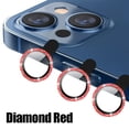 thumbnail image 1 of Protector de lente de cámara de diamante de metal para iPhone 13 14 Pro Max 14Plus Cristal de lente protectora luminosa para iPhone 11 PRO MAX 12 Mini Dengxun unisex, 1 of 2