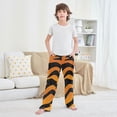 thumbnail image 6 of Tiger Stripes Print Pajama Pants Soft Lightweight Lounge Pants Bottoms Sleep Pants Warm Comfy, 6 of 9