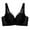 Black, variant on KDFJPTH Strapless Bras for Women Underwire Push-Up Yoga Bra Solid Beige 34B