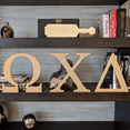 thumbnail image 3 of Wooden Greek Letter Chi - Fraternity/Sorority - Premium MDF Wood Letters (6 inch, Chi), 3 of 5