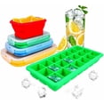 thumbnail image 6 of Set of 4 Collapsible Silicone Storage Containers plus BONUS Ice Tray by Raywer, 6 of 8