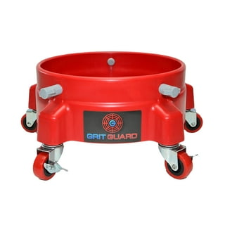 Tuff Stuff Products FS26 26 Gallon Animal Livestock Farm Feed and Seed Food  Storage Pail Drum Bucket Tub Container with Locking Lid 