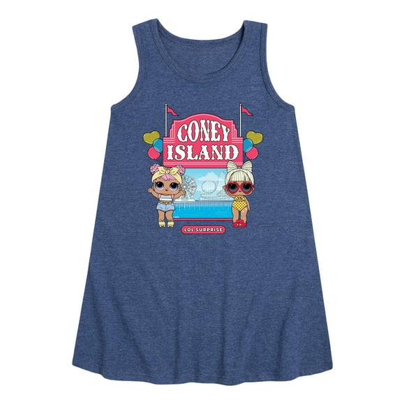 Lol Surprise! - Coney Island - Toddler & Youth Girls A-line Dress