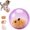 Purple A, variant on Self Rolling Interactive Cat Ball Toy with Realistic Mouse Inside, Automatic Moving 360° Rolling Cat Toy for Indoor Cats, Kittens & Small Dogs,Purple C