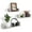 Weathered Brown, variant on U-Shaped Floating Shelves Wall-Mounted, Set of 3 - Weathered Brown