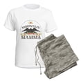 thumbnail image 5 of CafePress - MOUNTAIN MAMMA Pajamas - Women's Short Sleeve Print T-Shirt and Pants Light Cotton Pajama Set, 5 of 7